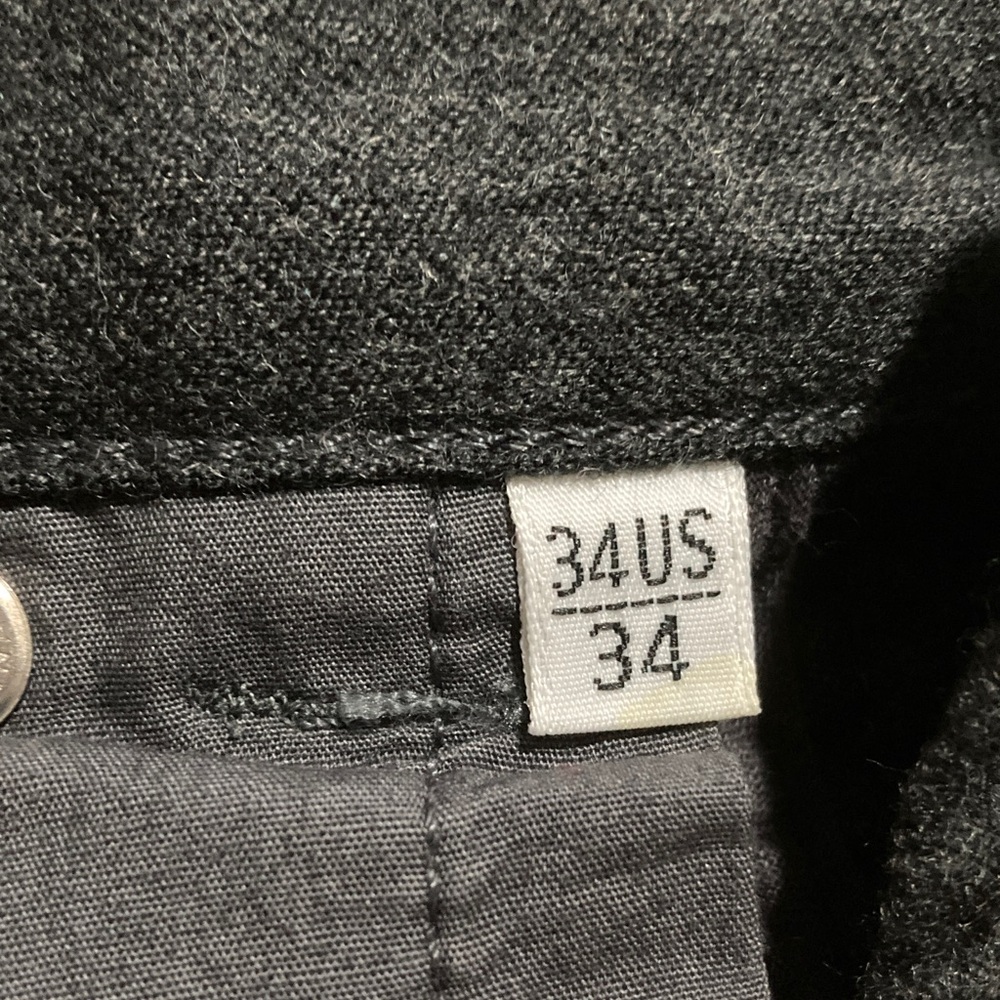KENZO Men’s Straight Leg 100% Wool Jeans - Picture 10 of 14